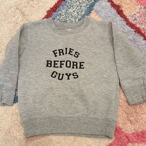 Fries before guys crewneck